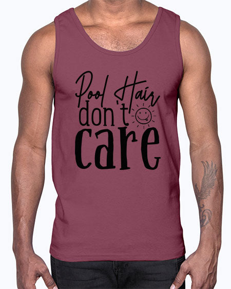 pool hair dont care Style 81#- summer- Cotton Tank