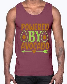 powered by avocado 370#- Avocado- Cotton Tank