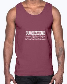 programmer some one who 1#- computer- Cotton Tank