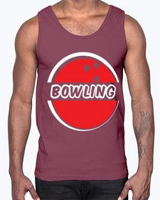 retro bowling bowling 831#- bowling- Cotton Tank