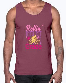 rollin into first grade 776#- first grade- Cotton Tank
