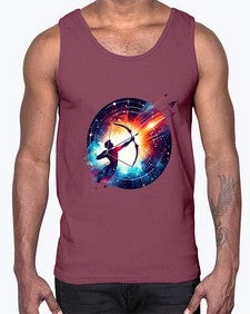 sagittarius 419#- sagittarius- Cotton Tank