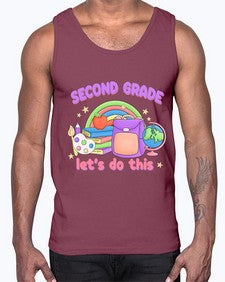 second Grade Lets Do This 823#- second grade- Cotton Tank