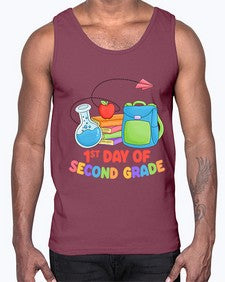 second day of second Grade 806#- second grade- Cotton Tank