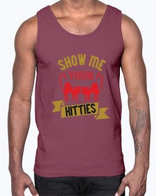 show me your kitties Style 115#- cats- Cotton Tank