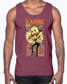 slashing party eeh 1072#- art pop art- Cotton Tank