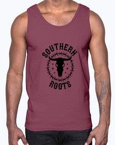 southern roots 1105#- western- Cotton Tank