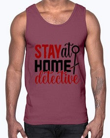 stay at home detective 1112#- true crime- Cotton Tank