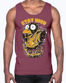 stay high cta 1113#- art pop art- Cotton Tank