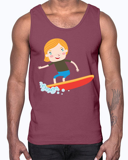 summer characters 70#- summer- Cotton Tank
