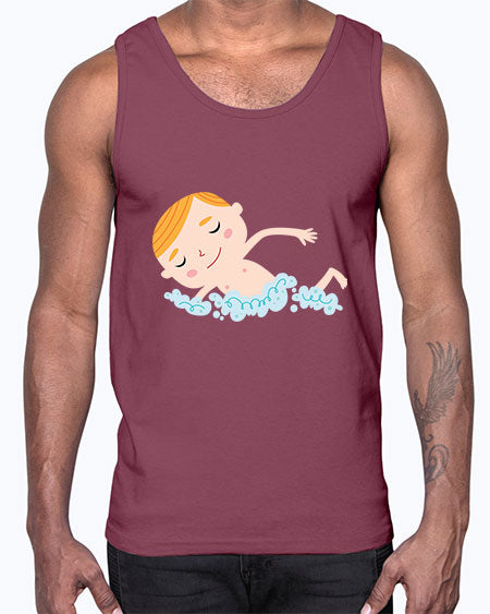 summer characters 72#- summer- Cotton Tank