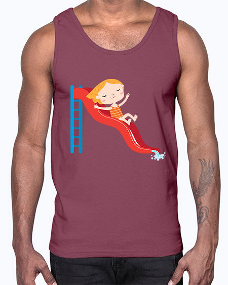summer characters 74#- summer- Cotton Tank