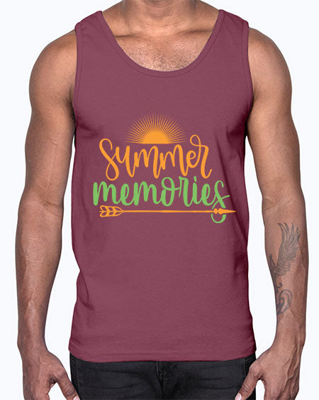 summer memories 80#- summer- Cotton Tank