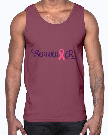 survivor 251#- breast cancer- Cotton Tank