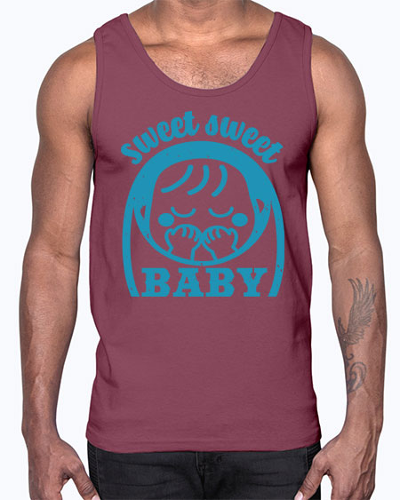sweet sweet baby Style 216#- baby shower- Cotton Tank