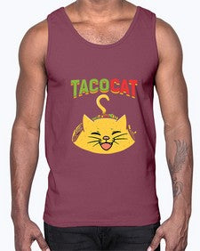 tacocat 1599#- tacos- Cotton Tank