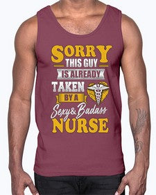 taken nurse 1438#- nurse- Cotton Tank