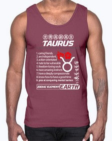 taurus 518#- taurus- Cotton Tank
