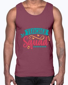 teacher squad 1462#- teacher- Cotton Tank