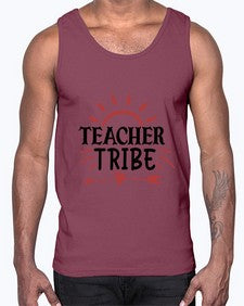 teacher tribe Style 388#- teacher- Cotton Tank