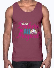 teachers are magical 429#- unicorn- Cotton Tank
