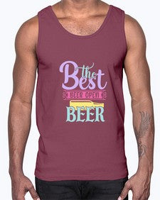 the best beer open beer 414#- beer- Cotton Tank