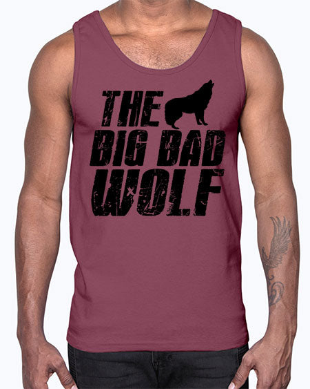 the big bad wolf- wolf- Cotton Tank