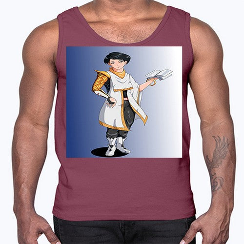 the book master 58#- anime- Cotton Tank
