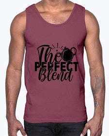 the perfect blend 1624#- tea- Cotton Tank