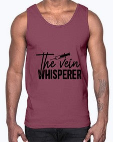 the vein whisperer 1532#- nurse- Cotton Tank