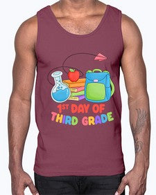 third day of third Grade 945#- third grade- Cotton Tank