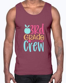 third grade crew 951#- third grade- Cotton Tank