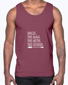 uncle the man the myth 657#- uncle- Cotton Tank