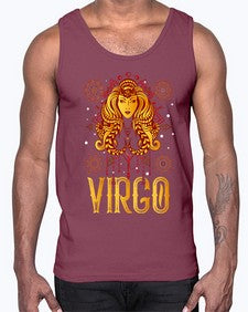 virgo 138#- virgo- Cotton Tank