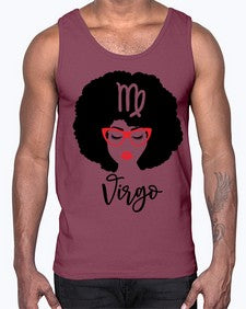 virgo 543#- virgo- Cotton Tank