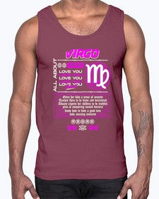 virgo 544#- virgo- Cotton Tank