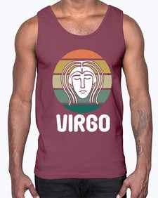 virgo 551#- virgo- Cotton Tank