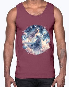 virgo 554#- virgo- Cotton Tank