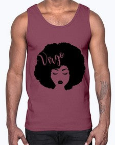 virgo2#- black girls or women- Cotton Tank