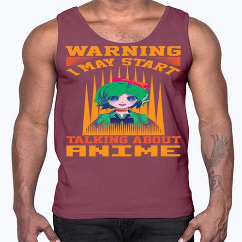 warning i may start talking about anime286#- anime- Cotton Tank