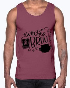 witches brew 8#- witch- Cotton Tank