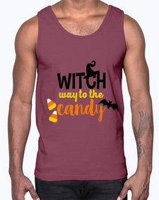 witchwaycandy 4#- witch- Cotton Tank
