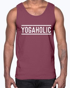 yogaholics 648#- yoga- Cotton Tank