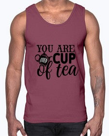 you are my cup of tea 1801#- tea- Cotton Tank