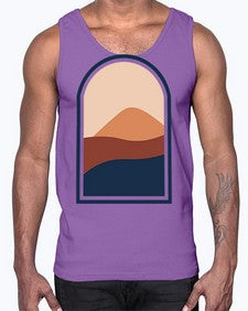Abstract Shape 192#- art pop art- Cotton Tank
