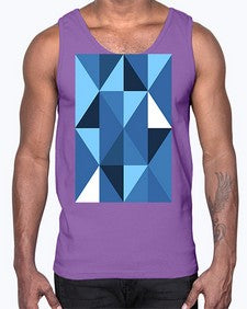 Abstract Shape 200#- art pop art- Cotton Tank