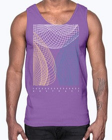 Abstract Shape 204#- art pop art- Cotton Tank