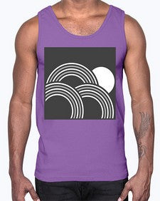 Abstract Shape 213#- art pop art- Cotton Tank