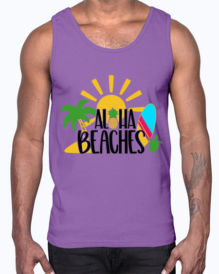 Aloha Beaches Style 55#- summer- Cotton Tank