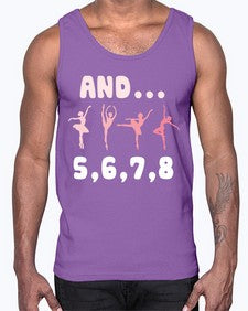 And 5 6 7 8  Ballet 12#- ballet- Cotton Tank